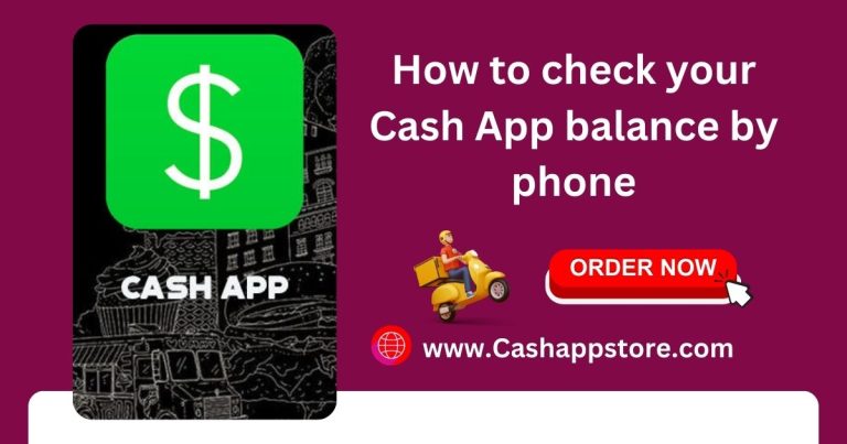 How To Check Cash App Account Balance By Phone