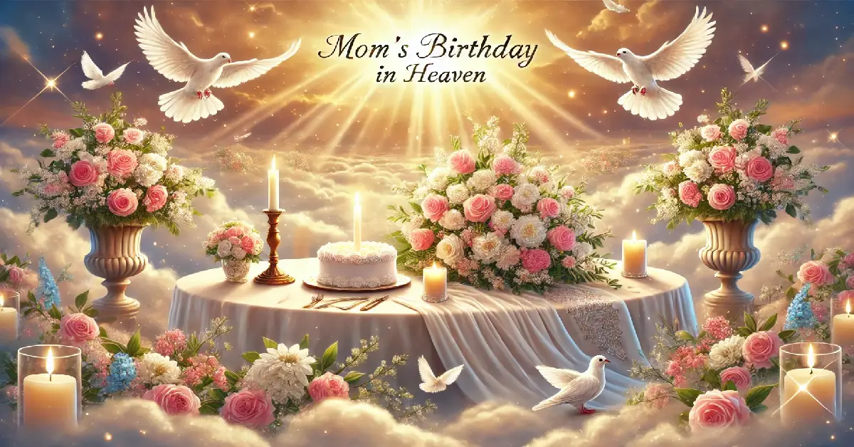 Celebrating Mom’s Birthday in Heaven