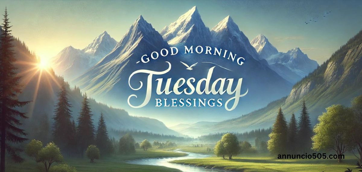 Good Morning Tuesday Blessings