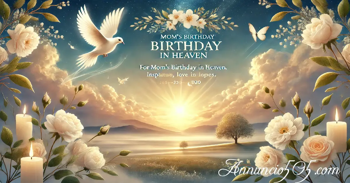 Inspirational Quotes for Mom's Birthday in Heaven