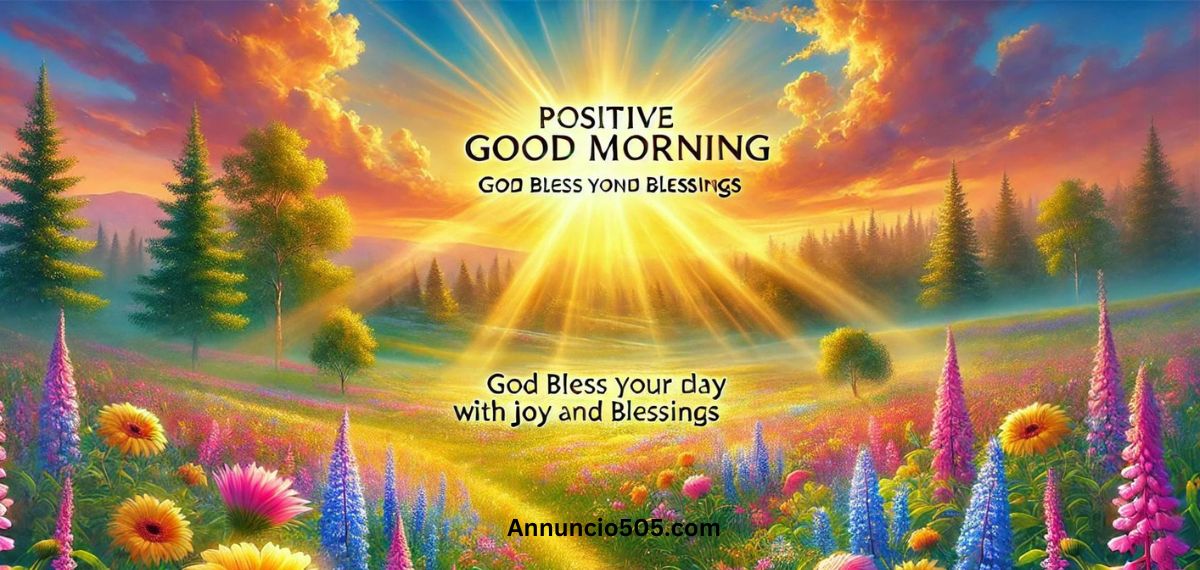 Positive Good Morning God Bless Your Day