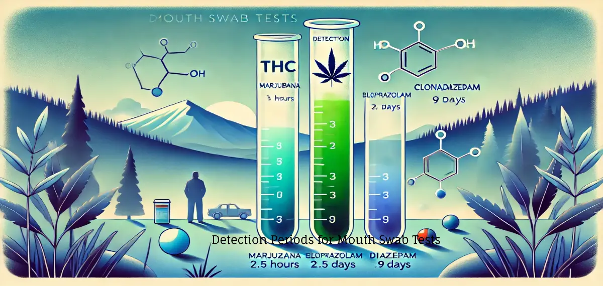 Detection Periods for Mouth Swab Tests