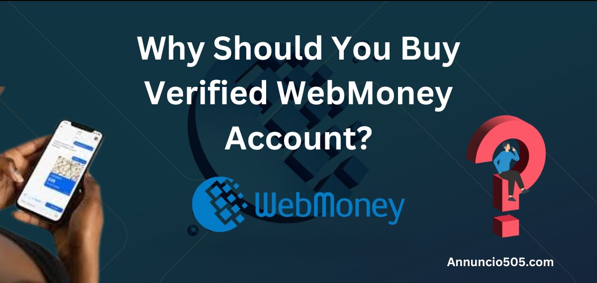 Why Should You Buy Verified WebMoney Account